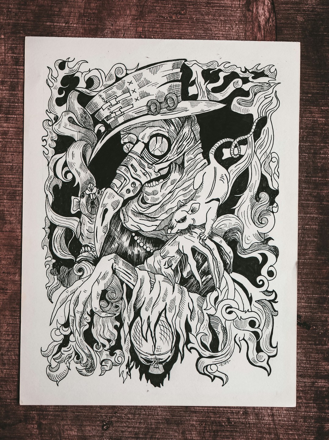 Blackwork trazo